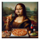 Search for mona lisa posters Illustration