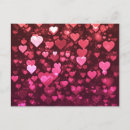 Search for hearts background postcards Red
