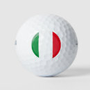 Search for italian golf balls Flag of italy