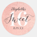 Search for girls sweet sixteen stickers Pink
