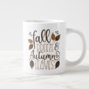 Search for fall autumn harvest mugs Falling leaves