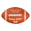 Search for orange american footballs Senior