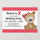 Search for polka dot birthday invitations Cute