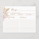 Search for chic recipe cards Boho