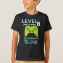 Search for level 8 tshirts Birthday