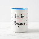 Search for alphabet coffee mugs School