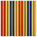 Search for red yellow blue pattern fabric Striped