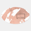 Search for faux rose gold stickers Logo
