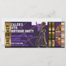 Search for basketball ticket birthday invitations Modern
