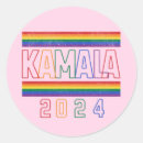 Search for democratic pride stickers Kamala harris 2024