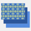 Search for kaleidoscope wrapping paper Blue