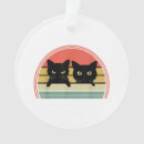 Search for black and white cat christmas tree decorations Pet