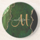 Search for agate coasters Gold glitter