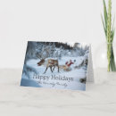 Search for santa sleigh reindeer cards Snow