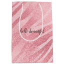 Search for zebra print gift bags Pink