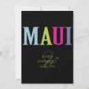Search for maui invitations Paradise
