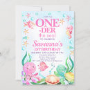Search for pink octopus invitations Under the sea