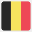 Search for belgian square stickers Flag