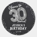 Search for happy 30th birthday stickers Thirty