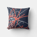 Search for coral and navy cushions Blue