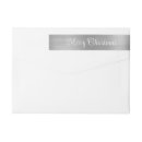 Search for metallic return address labels Minimalist