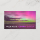 Search for aurora business cards Night