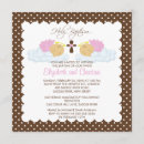 Search for twins christening invitations Girl