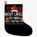 Search for singing christmas stockings Xmas