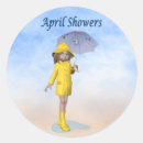 Search for april shower stickers Rain