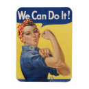 Search for working rectangular magnets Rosie the riveter