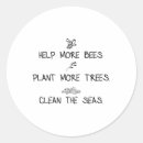 Search for bee friendly stickers Earth conservation
