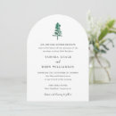 Search for pine tree wedding invitations Simple