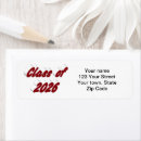 Search for senior return address labels College