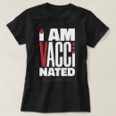 Search for vaccines tshirts Black