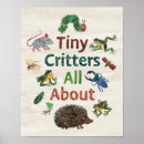 Search for biodiversity posters Tiny critters design