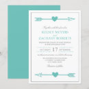 Search for teal and grey wedding invitations Rustic