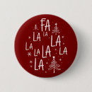 Search for fa la la badges Santa
