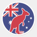 Search for australian animal stickers Kangaroo