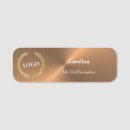 Search for copper name tags Business