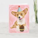 Search for corgi birthday cards Cute