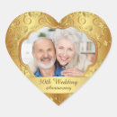 Search for 50th golden anniversary wedding stickers Floral