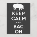 Search for bacon vertical postcards Humour