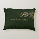 Search for dark green and gold cushions Modern