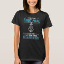 Search for first mate tshirts Wife