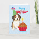 Search for beagle birthday cards Hound
