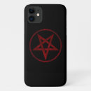 Search for satanic iphone cases Black