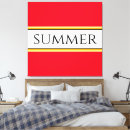 Search for bright canvas prints Red
