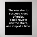 Search for success posters Design