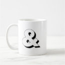 Search for ampersand mugs Minimalist