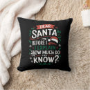 Search for dear santa cushions Xmas